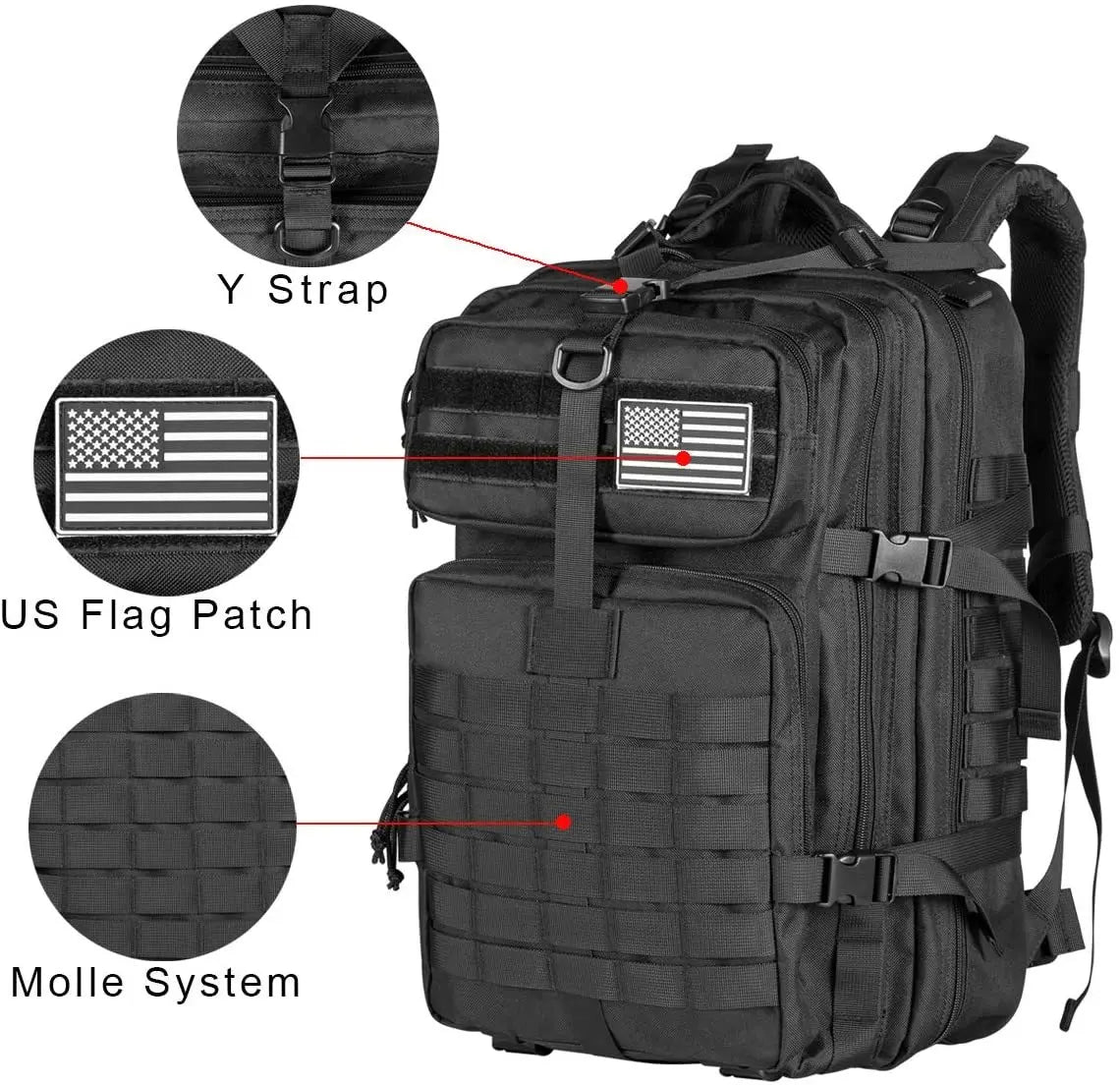 Man Tactical Backpacks