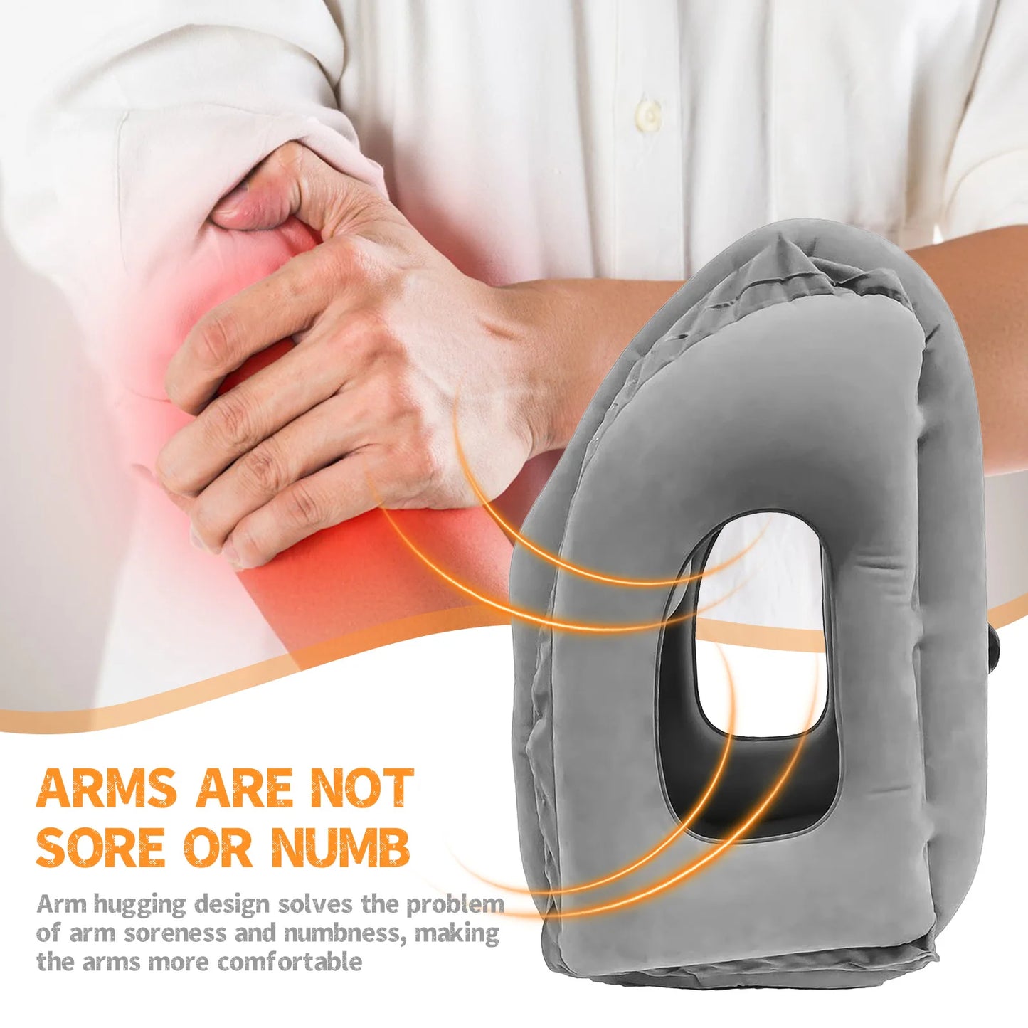 Inflatable Travel - Airplane Pillow
