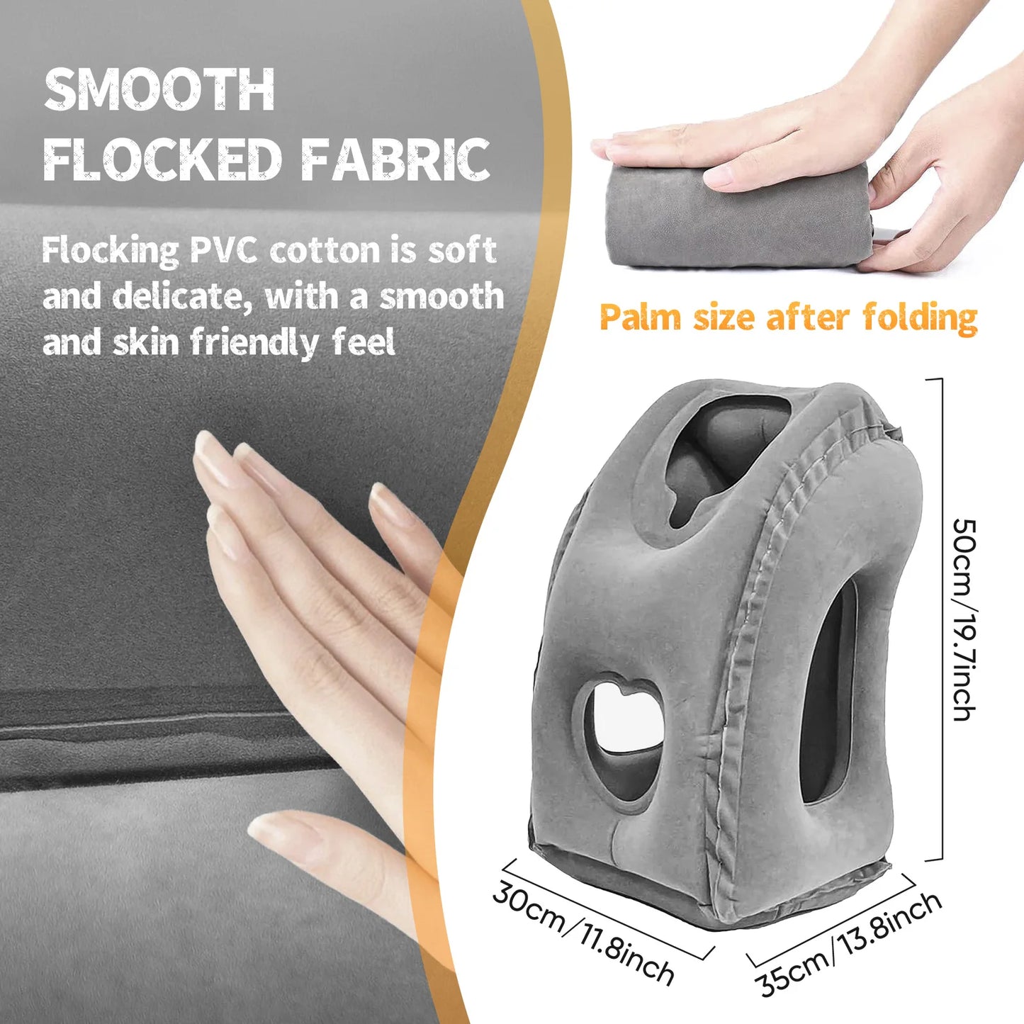 Inflatable Travel - Airplane Pillow